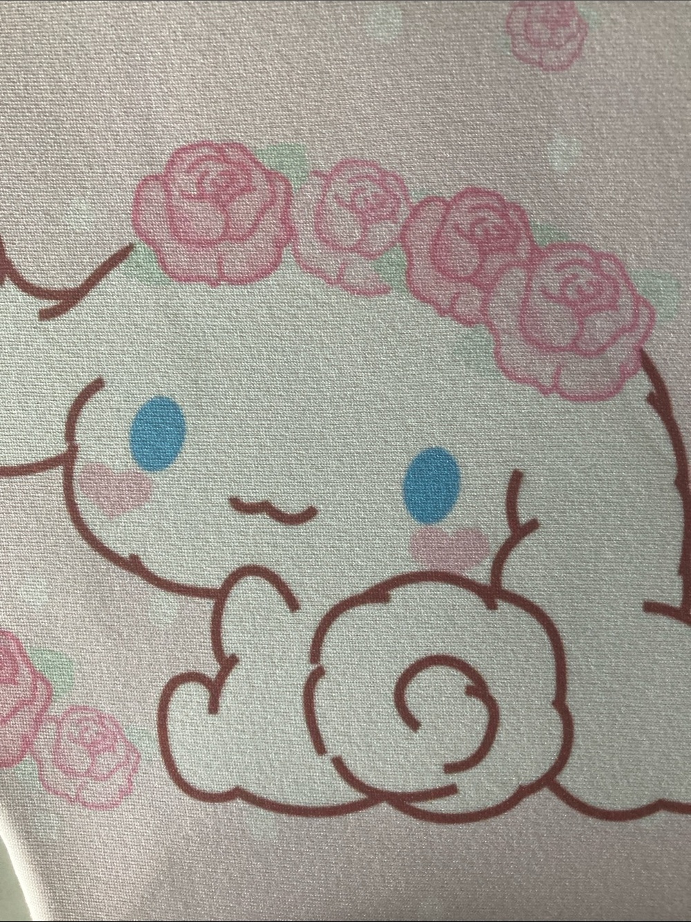 Sanrio Cinnamoroll Pink Floral Wrist Support Mouse Pad - Picture 2 of 4